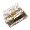 Ţesătură aurie cu inserţii metalice argintii (nr.7)