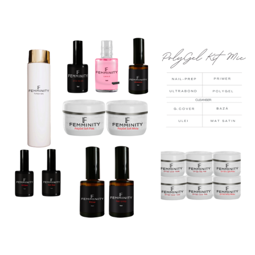 Kit Mixt Polygel-UV Gel Mic